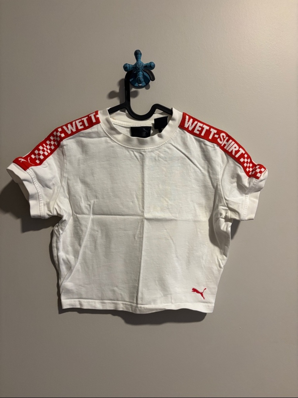 Puma cropped t-shirt size 0